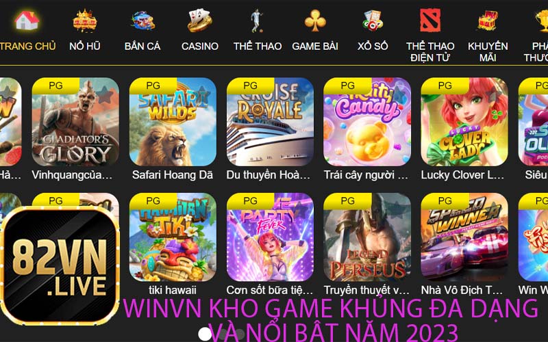 WinVN Kho Game Khủng Đa Dạng 
và Nổi Bật Năm 2023